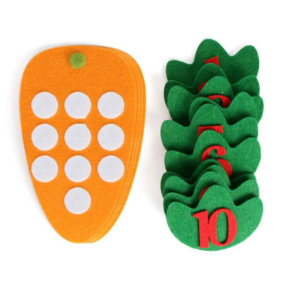 Carrot Counts DIY Math Toy