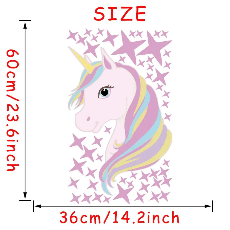 Magical Unicorn Room Decals