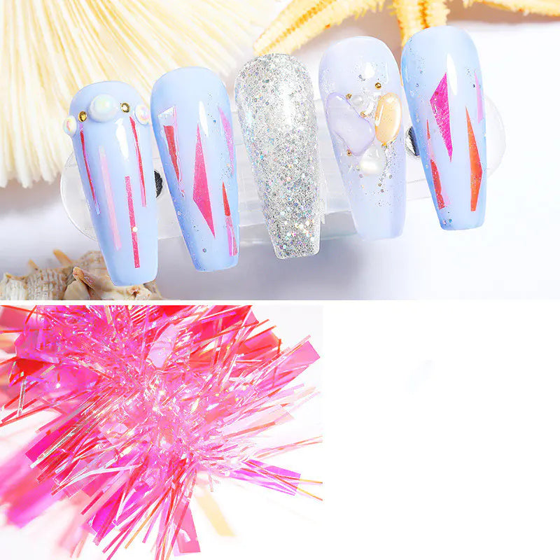 Luminous Aurora Nail Art Enhancers