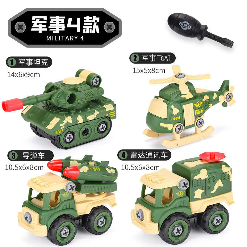 Kids Vehicle Toy Set
