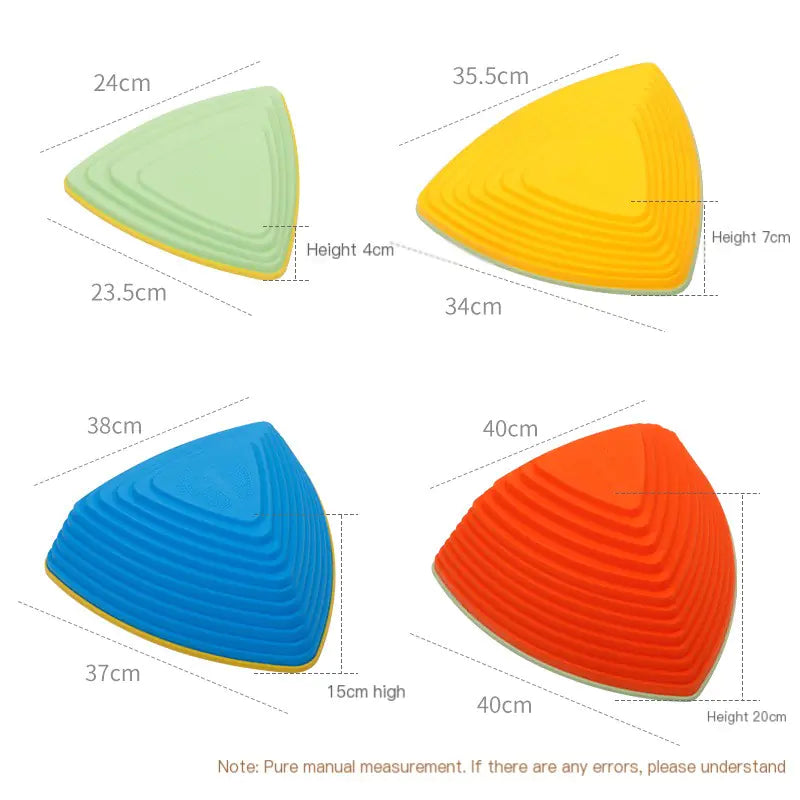Colorful Stepping Stones Balance Game for Kids