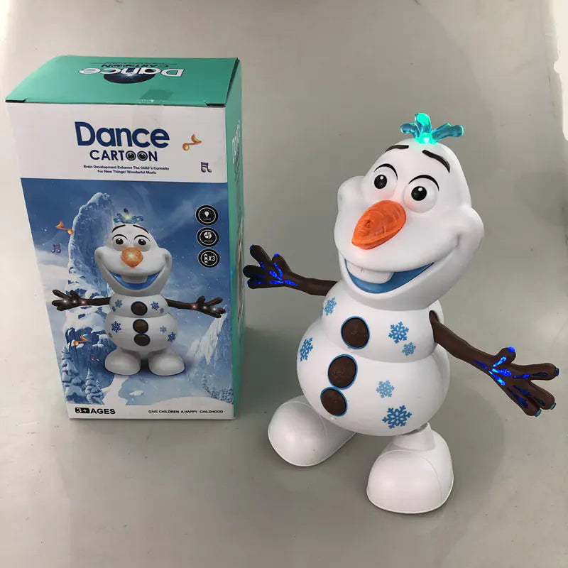 Festive Snowman Musical Light Toy