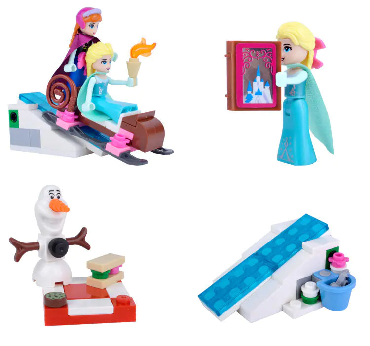 Frozen Ice Castle Building Set for Kids