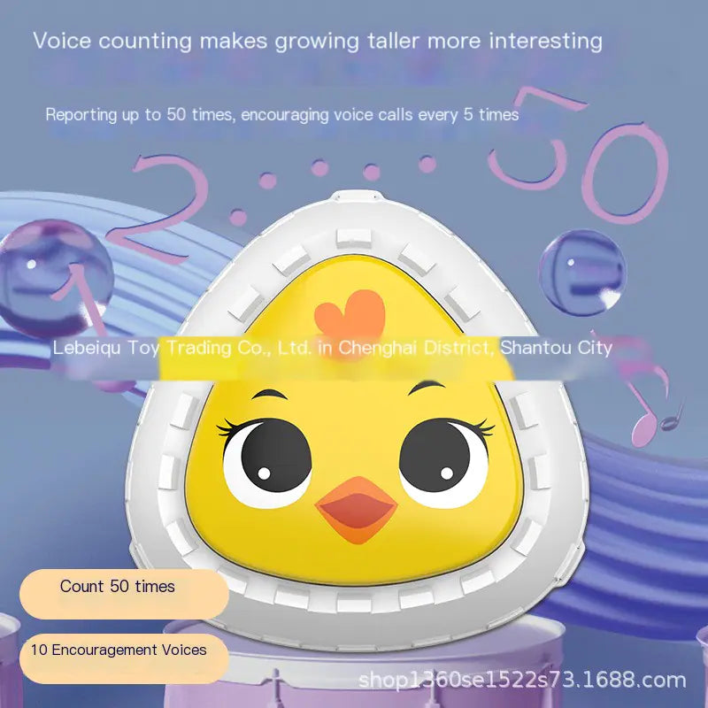 Jump Touch Egg Trainer Toy – Voice Count & Light Fun