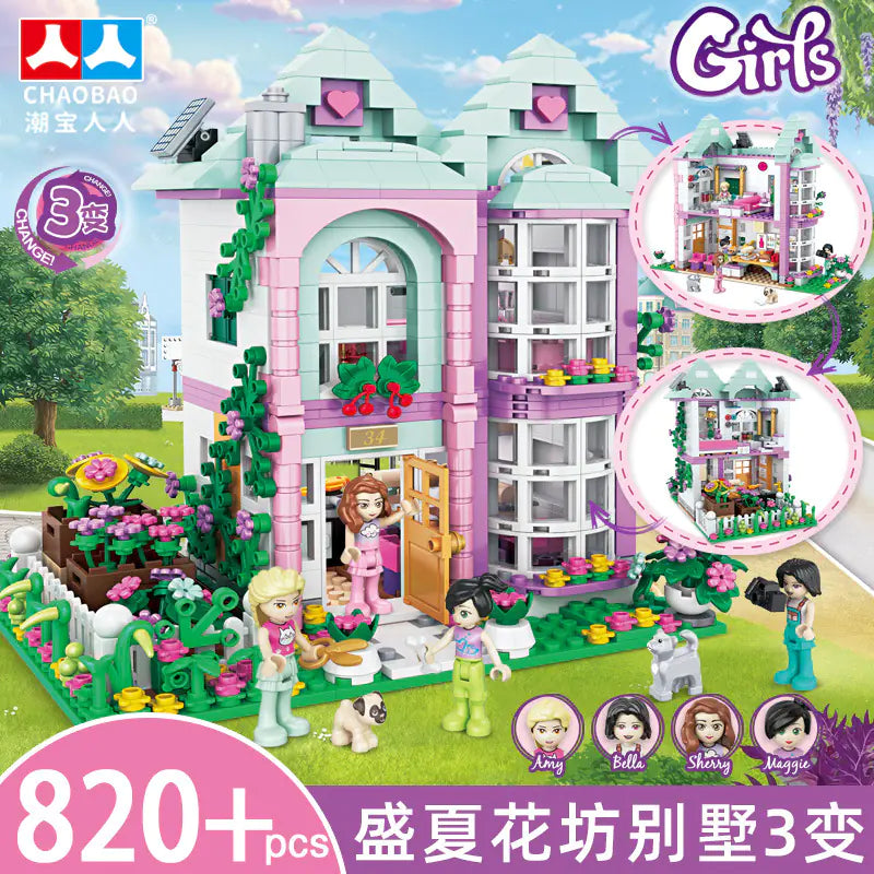 Enchanted Princess Villa Building Set