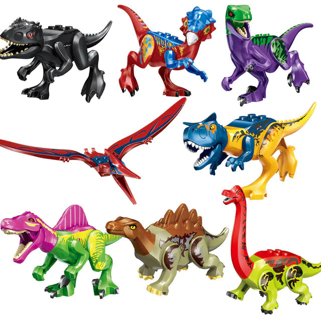 Jurassic Dinosaur Building Blocks Set