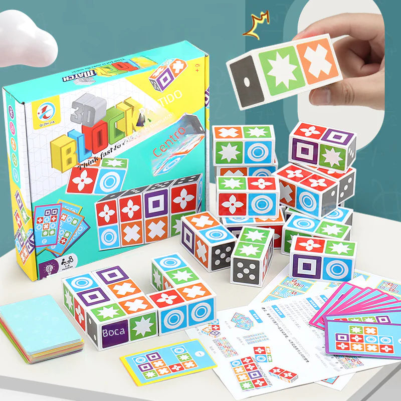 3D Interactive Puzzle Game for Kids
