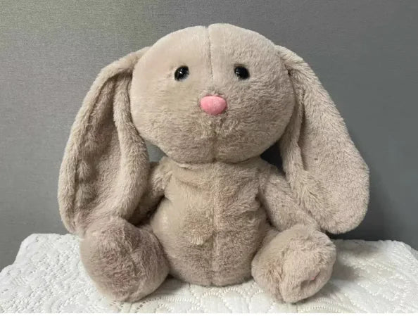 Cute Plush Animal Toy Set – Bunny, Kitty & Elephant