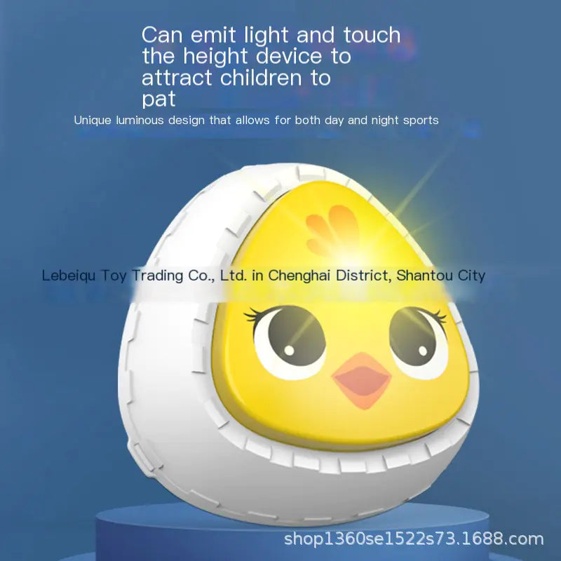 Jump Touch Egg Trainer Toy – Voice Count & Light Fun