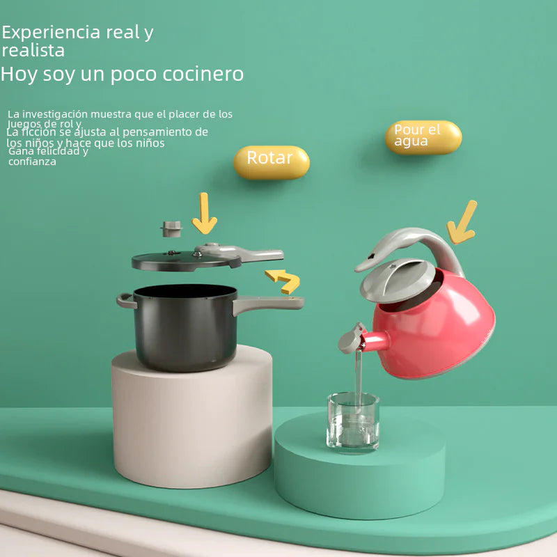 Junior Chef Play Kitchen Set