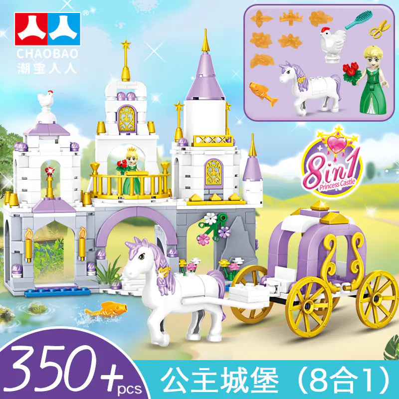 Enchanted Princess Villa Building Set