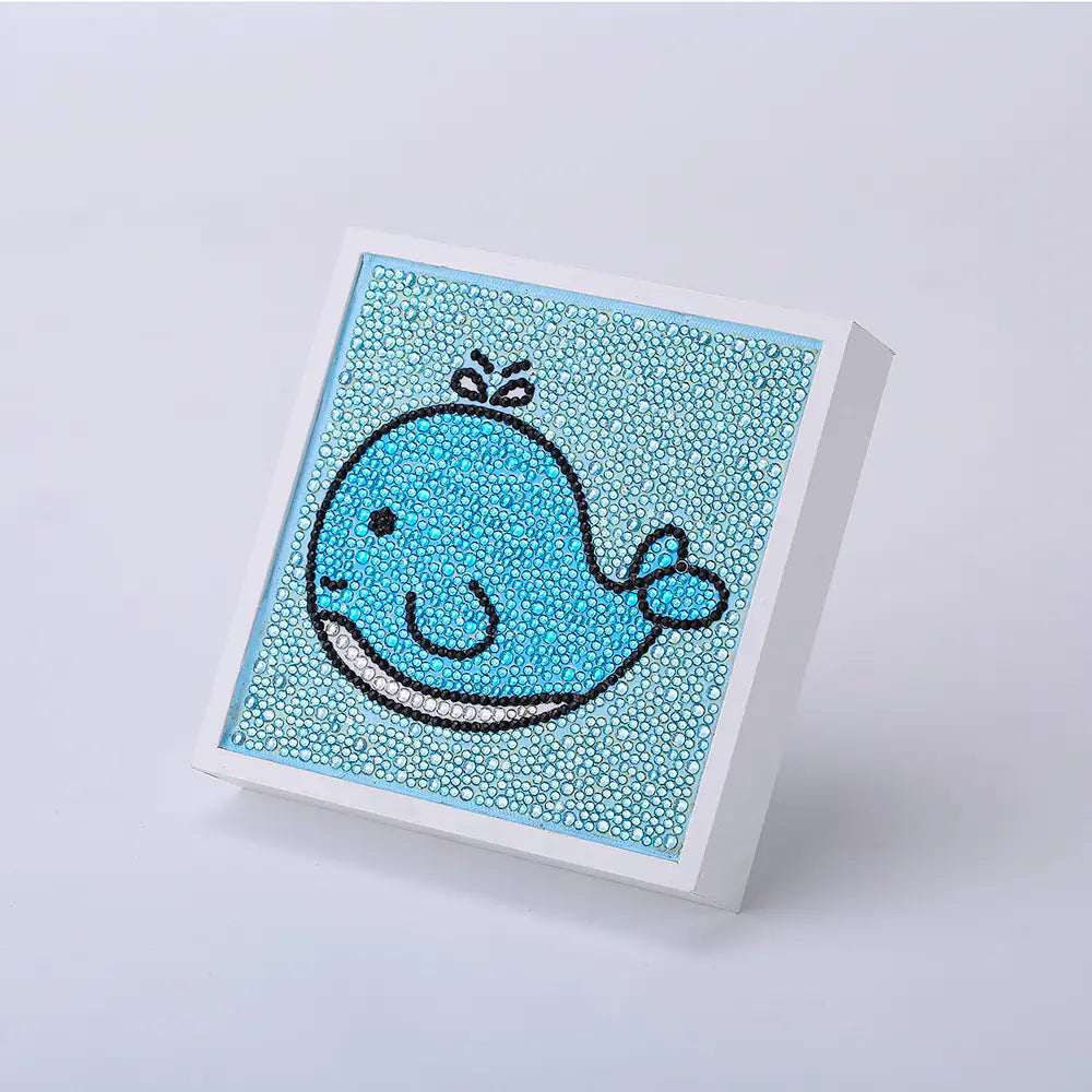 Cute Animal Diamond Art Kit – DIY Sparkle Canvas