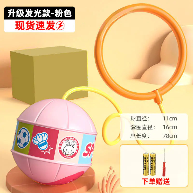 Kids Jump Ball with Ring | Fun Fitness Toy for Growth