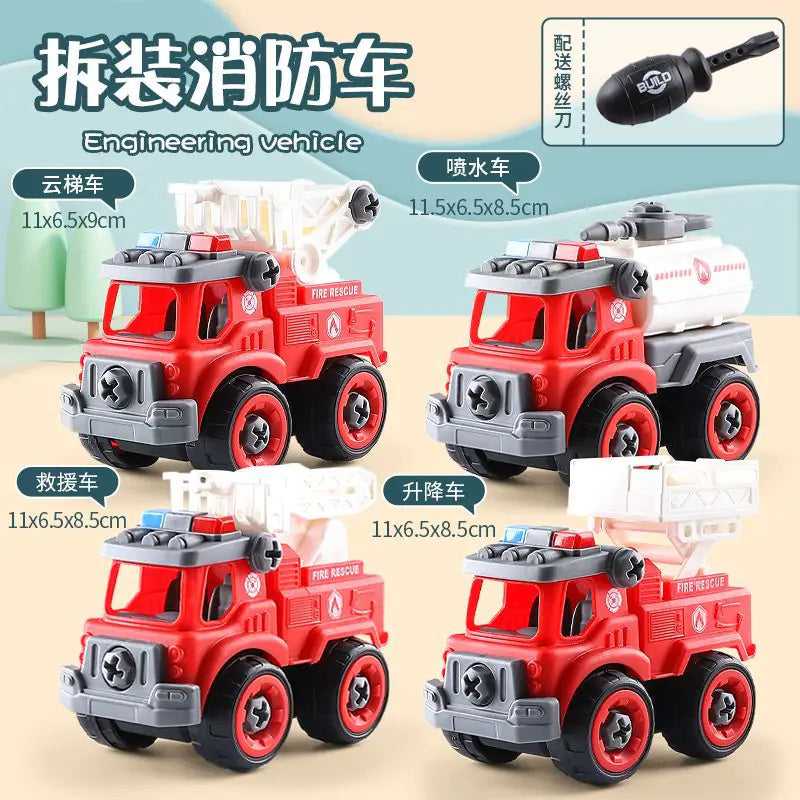 Kids Vehicle Toy Set