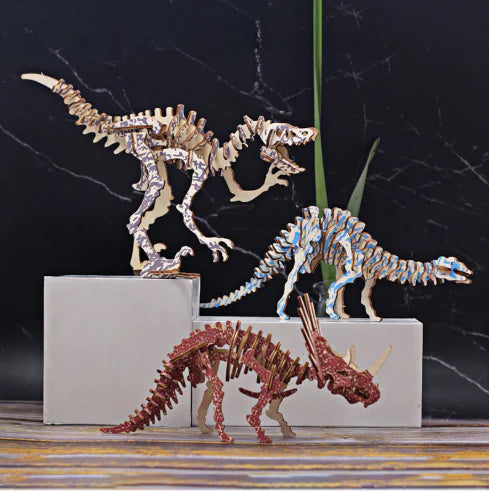 Creative Woodcraft Dinosaur Kits