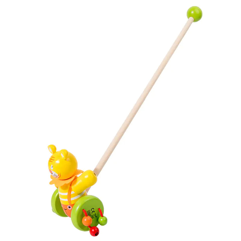 Toddler Walker Wooden Cart