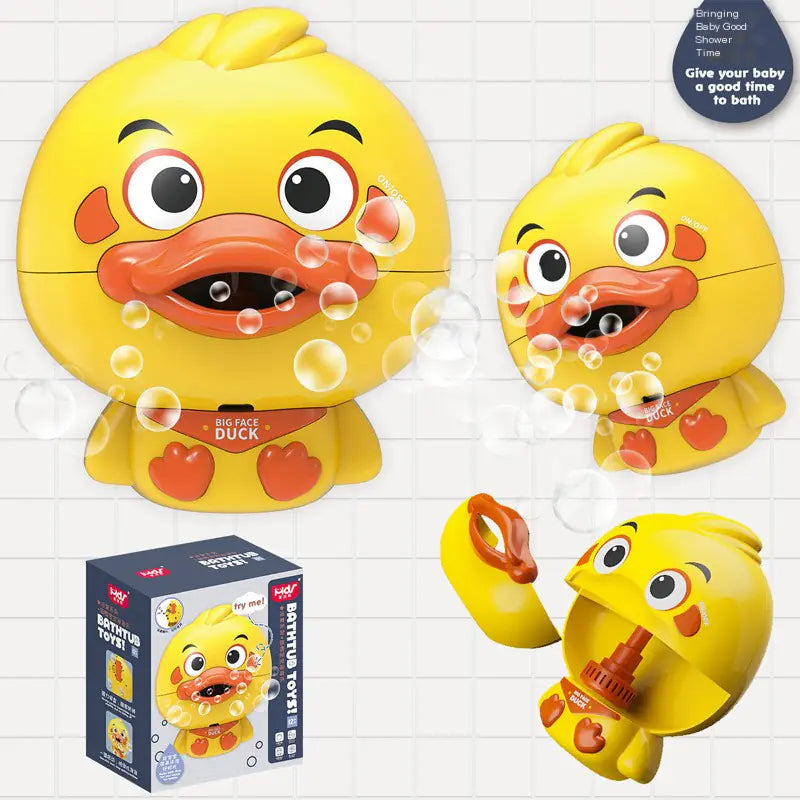 Interactive Bubble Duck Bath Toy