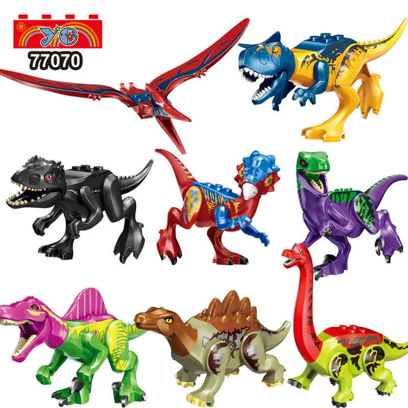 Jurassic Dinosaur Building Blocks Set