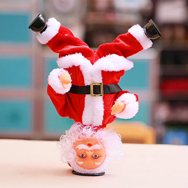 Playful Musical Dancing Santa Toy for Kids