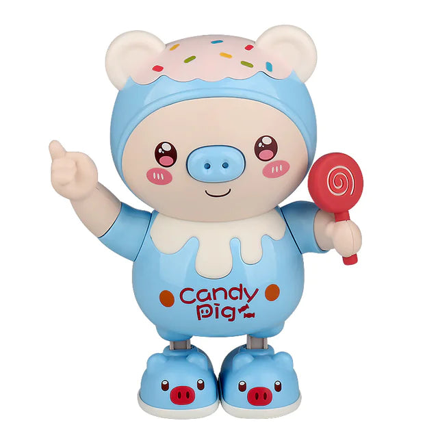 Musical Electric Candy Little Cute Piggy Toy