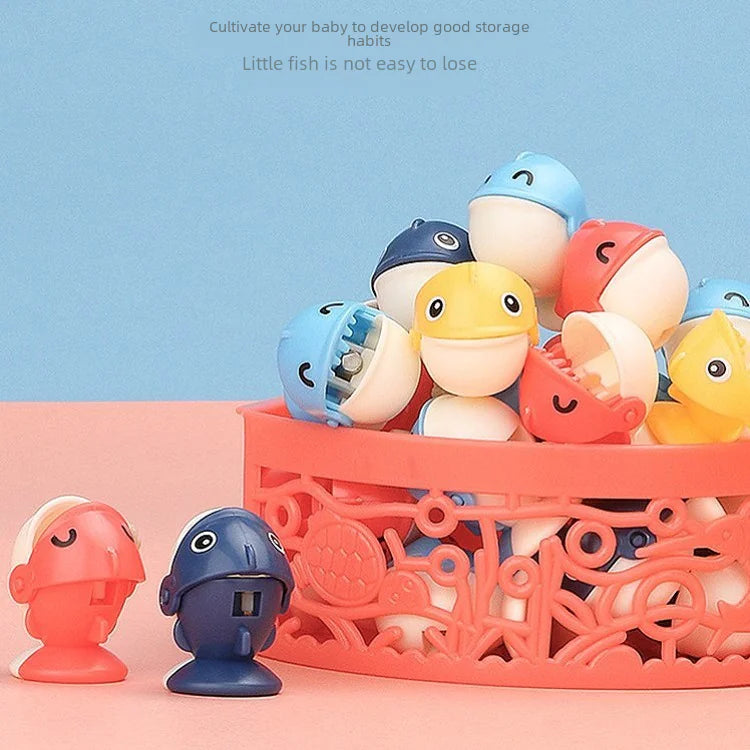 Magnetic Fishing Game Toy Set | Music & Motor Spin Fun