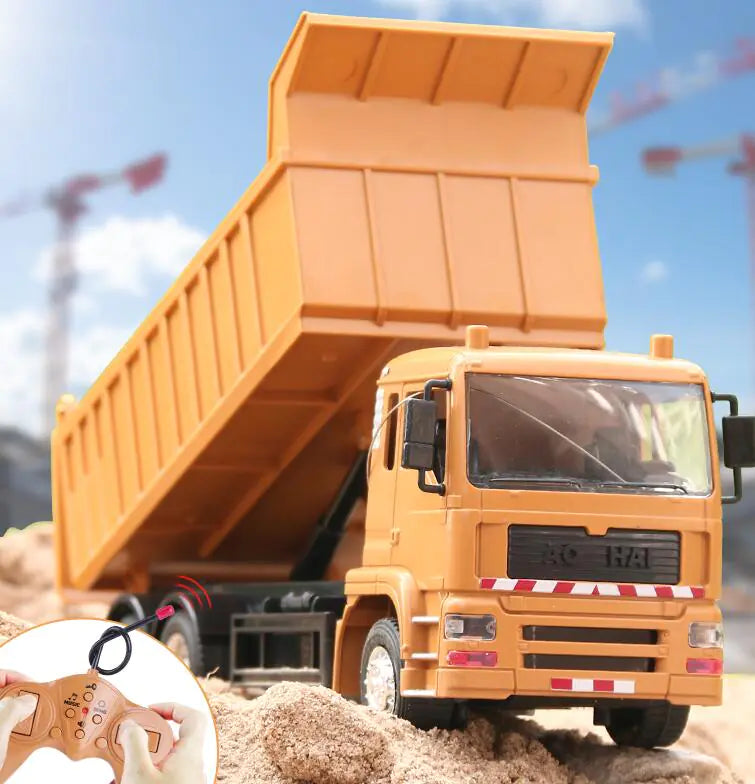 RC Dump Truck Toy with Remote Control