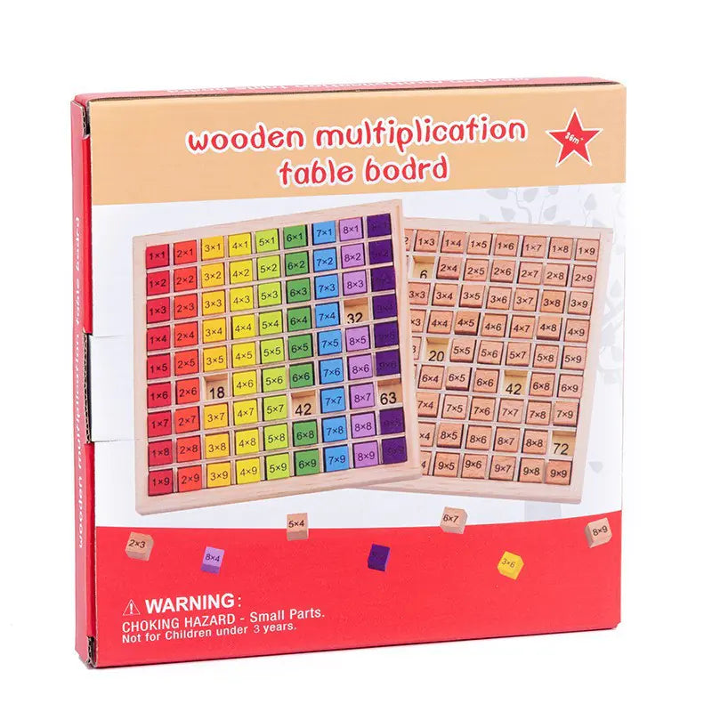 Math Master Wooden Multiplication Toy