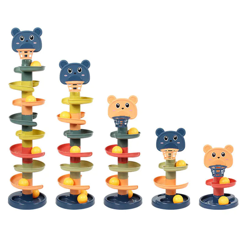 Montessori Tower Ball Track Learning Toy