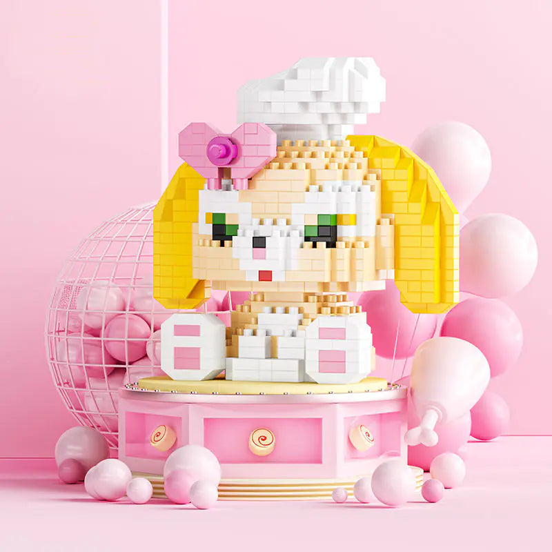 Space Panda Building Blocks for Kids