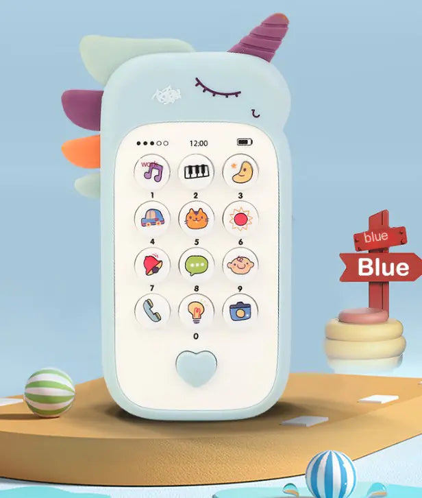 Unicorn Musical Toy Phone for Toddlers