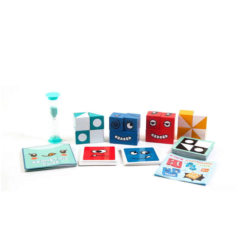Creative Geometric Puzzle Cube for Kids