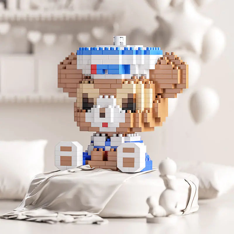 Space Panda Building Blocks for Kids