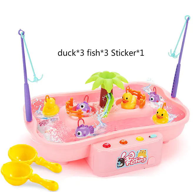 Electric Fishing Adventure Game Toy Set