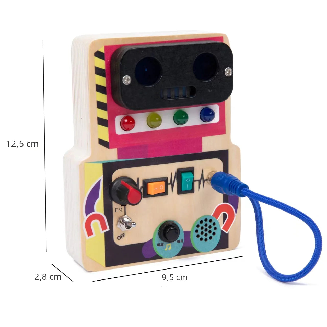 Interactive LED Learning Board for Kids
