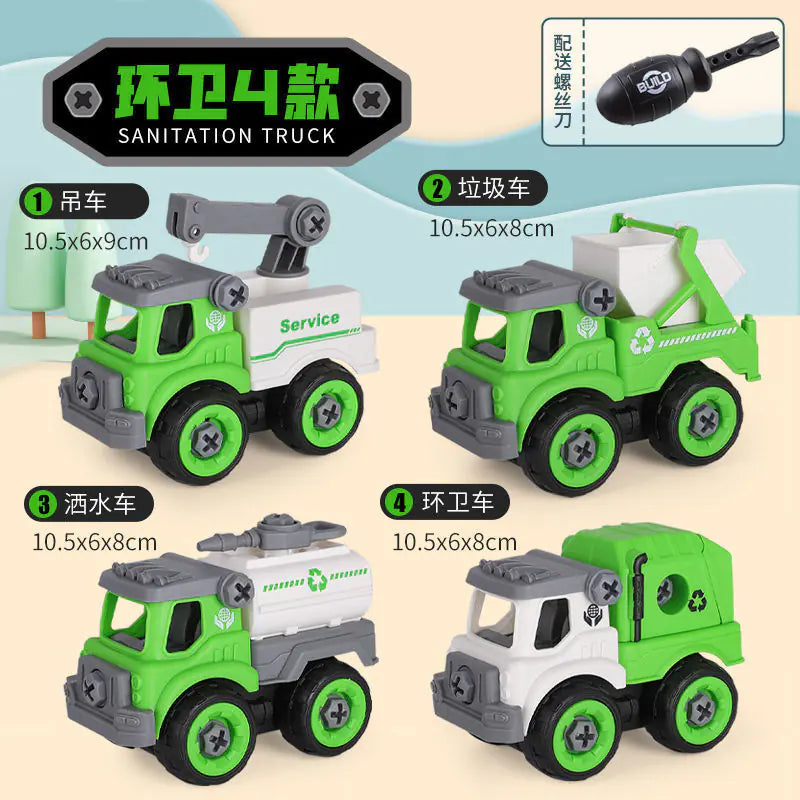 Kids Vehicle Toy Set