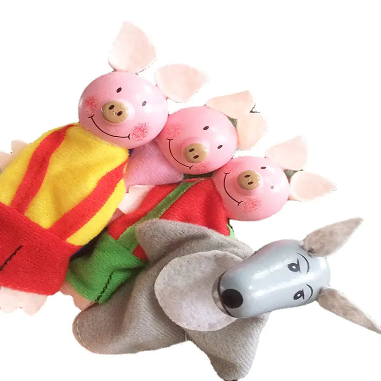 Riding Hood Storytime Finger Puppets