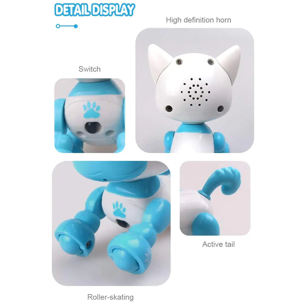 Mini Electronic Puppy Toy | Colorful Walking Robot Pet