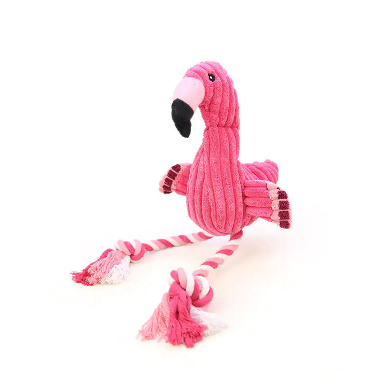 Squeaky Flamingo Fun Toy for Dogs