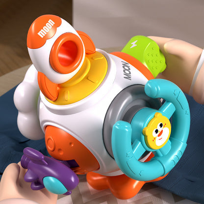 Space Adventure Baby Activity Toy – Rocket & Steering