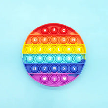 Rainbow Alphabet & Numbers Pop It for Kids