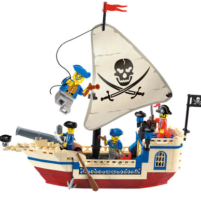 Creative Pirate Ship Playset - Learning Blocks