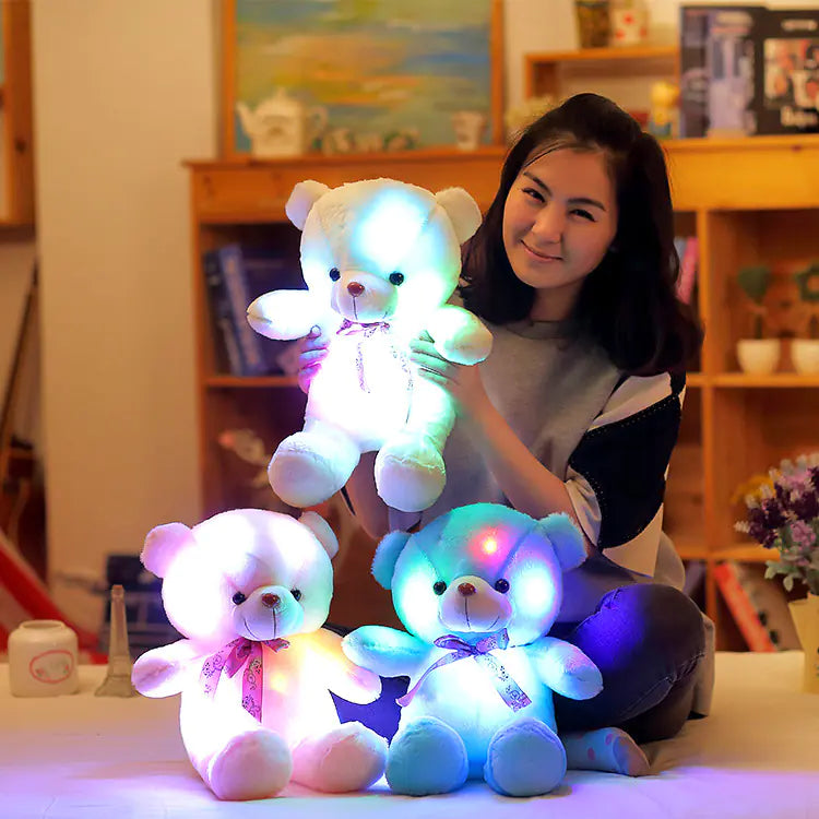 Glowing Plush Teddy Toy for Kids