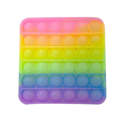 Glittering Antistress Toys Ice Cream Push Bubble Sensory Toys Children Autism Fidget Stress Reliever Toy for Kids Adult