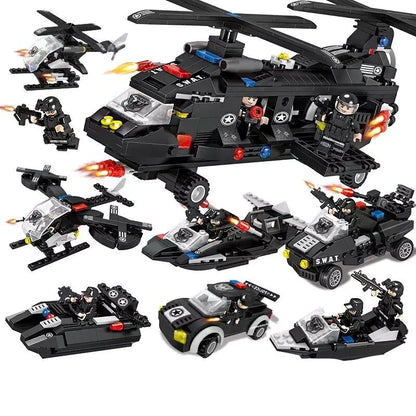 S.W.A.T Police Building Blocks Set for Kids