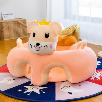 Plush Anti-Fall Animal Sofa Seat for Toddlers - Comfy & Cute