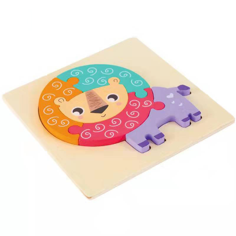 Three Dimensional Animal Cartoon Puzzle