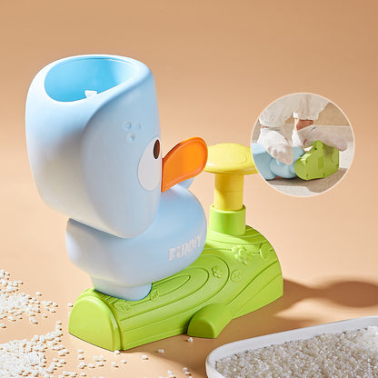 Duck Saucer Launcher Toy – Foot Activated Fun