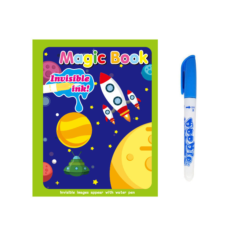 Children's Creative Magic Water Painting Book