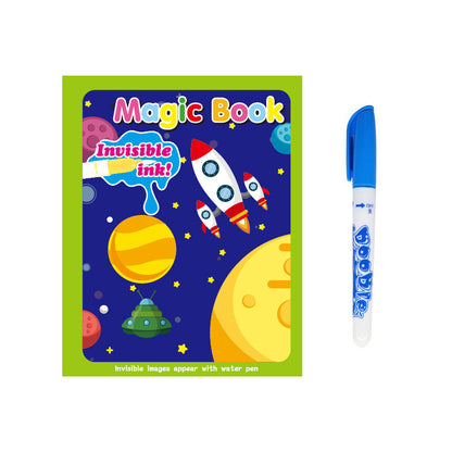 Children's Creative Magic Water Painting Book