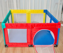Colorful Kids Playpen with Balls & Learning Mat